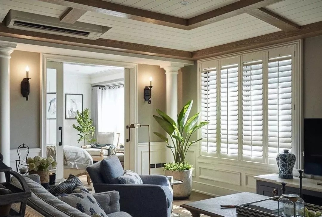 裝修案例美式簡約風格室內裝修效果圖-客廳 裝修案例美式簡約風格室內裝修效果圖-客廳