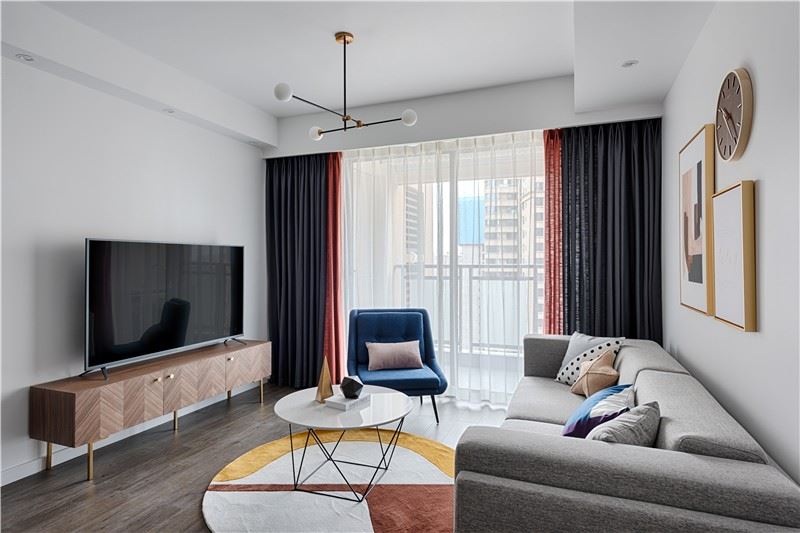 惠州市萬城歐式風(fēng)格三居室裝修案例