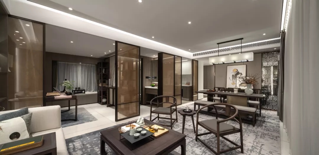 新中式風(fēng)格家裝設(shè)計室內(nèi)裝修效果圖-客廳 新中式風(fēng)格家裝設(shè)計室內(nèi)裝修效果圖-客廳