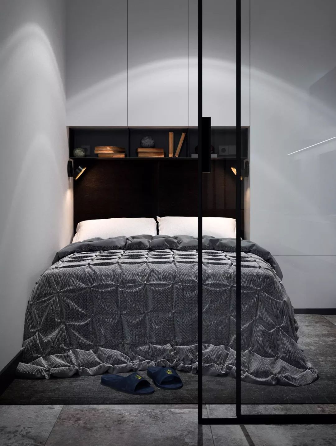 佛山裝修公司現(xiàn)代簡約風(fēng)格室內(nèi)裝修效果圖-臥室 佛山裝修公司現(xiàn)代簡約風(fēng)格室內(nèi)裝修效果圖-臥室