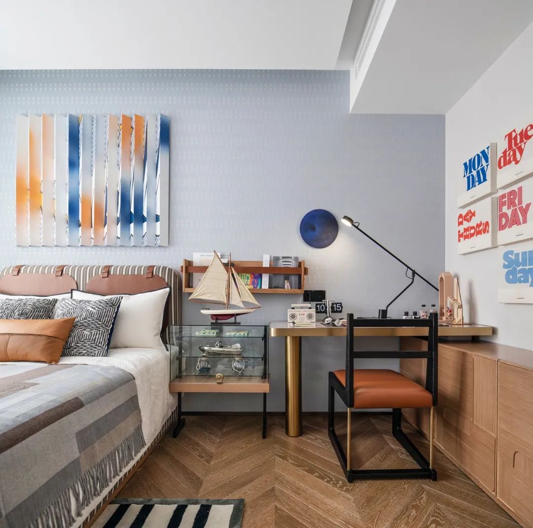 現(xiàn)代簡約風格室內(nèi)設(shè)計家裝案例-兒童房 現(xiàn)代簡約風格室內(nèi)設(shè)計家裝案例-兒童房