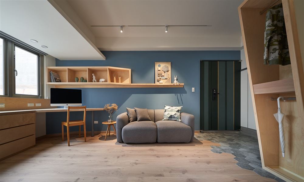 廣州市保利心語花園現(xiàn)代簡約風格三居室裝修案例