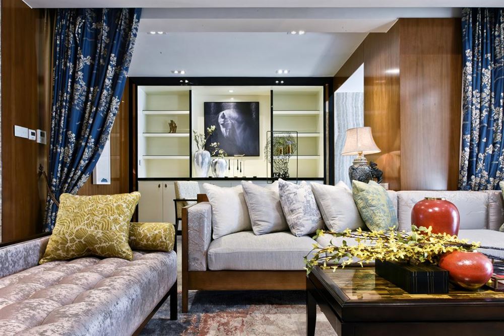 曲靖市世紀濤岸現代簡約風格四居室裝修案例