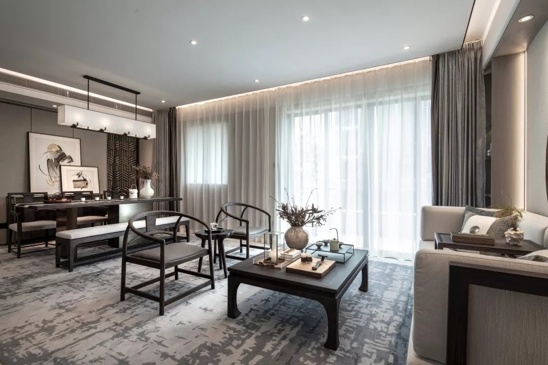 新中式風(fēng)格家裝設(shè)計室內(nèi)裝修效果圖-客廳茶幾 新中式風(fēng)格家裝設(shè)計室內(nèi)裝修效果圖-客廳茶幾