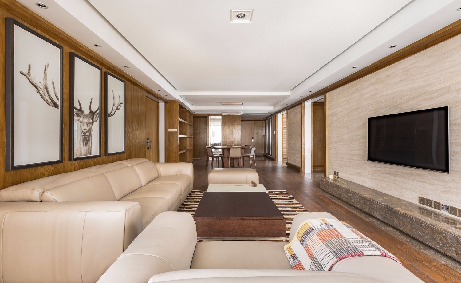 北歐原木風格家裝設計室內裝修效果圖-客廳 北歐原木風格家裝設計室內裝修效果圖-客廳