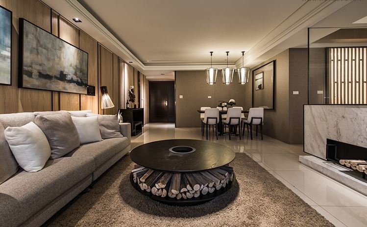 湛江市保利原宇花園現代風格四居室裝修案例