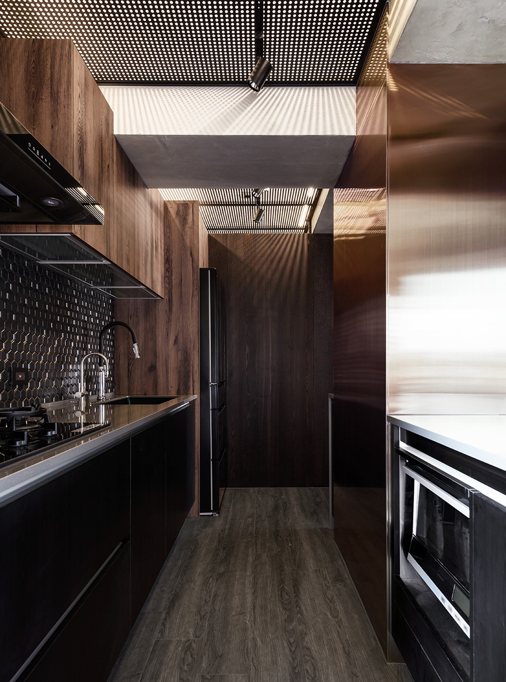 工業風風格家裝設計室內裝修效果圖-廚房 工業風風格家裝設計室內裝修效果圖-廚房