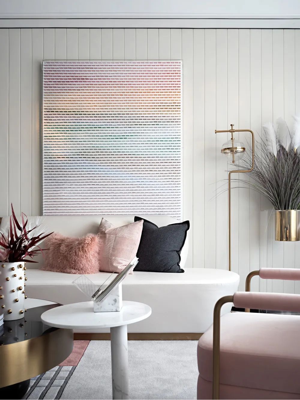 現代時尚風格室內家裝案例效果圖-客廳茶幾 現代時尚風格室內家裝案例效果圖-客廳茶幾