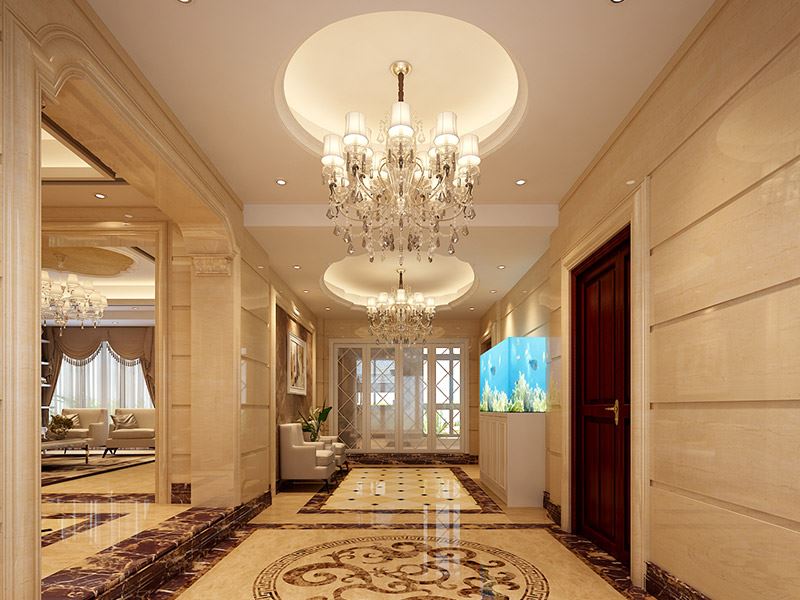 佛山市金地藝境天成輕奢風格四居室裝修案例