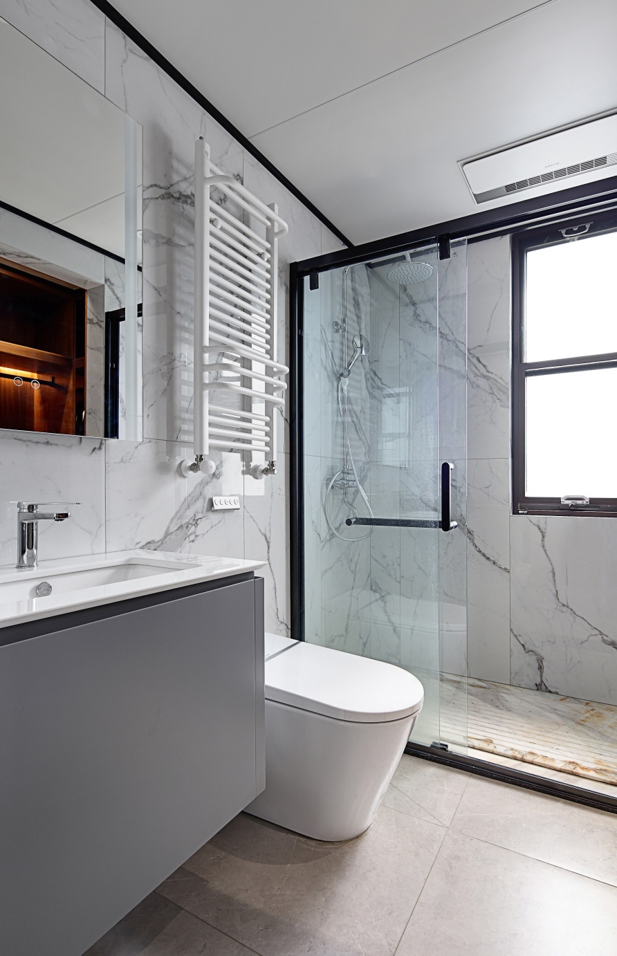 現代簡約風格室內家裝案例效果圖-衛生間 現代簡約風格室內家裝案例效果圖-衛生間