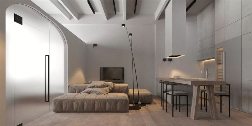 佛山市保利御江南現(xiàn)代簡約風格三居室裝修案例