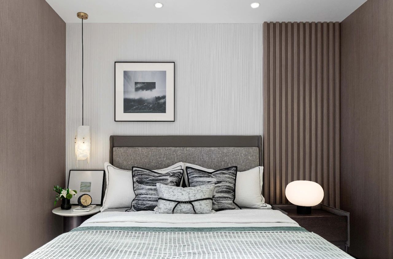 現代簡約風格室內設計家裝案例-臥室 現代簡約風格室內設計家裝案例-臥室