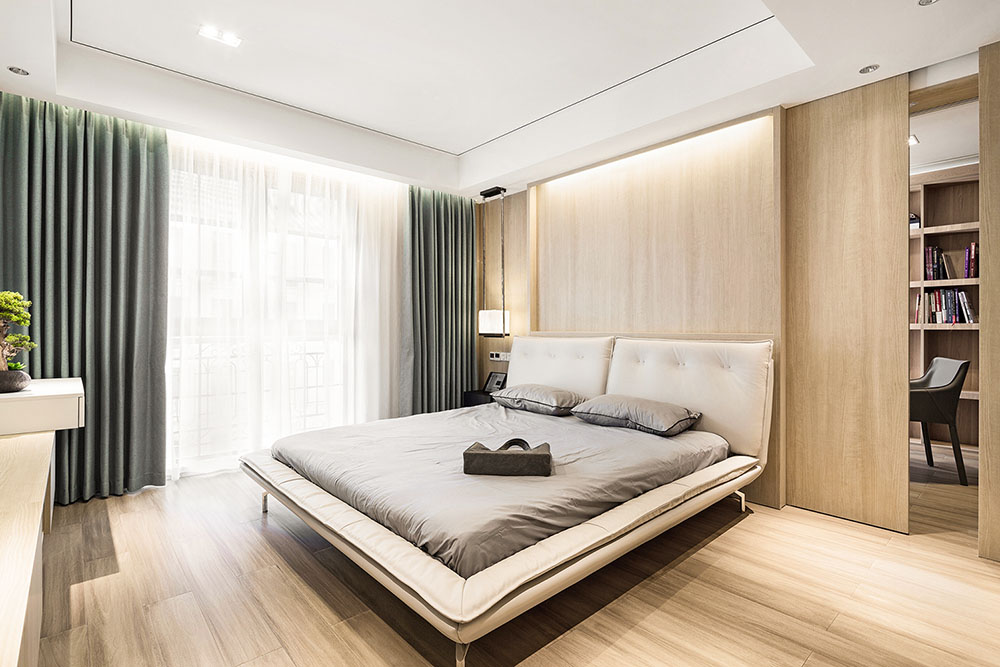 佛山裝修公司新中式風格室內裝修效果圖-臥室 佛山裝修公司新中式風格室內裝修效果圖-臥室