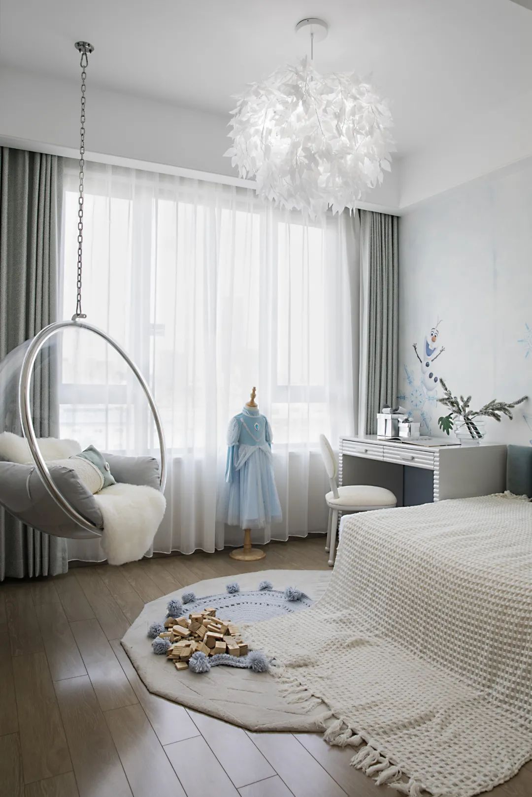 現(xiàn)代簡約風(fēng)格室內(nèi)設(shè)計(jì)家裝案例-次臥 現(xiàn)代簡約風(fēng)格室內(nèi)設(shè)計(jì)家裝案例-次臥