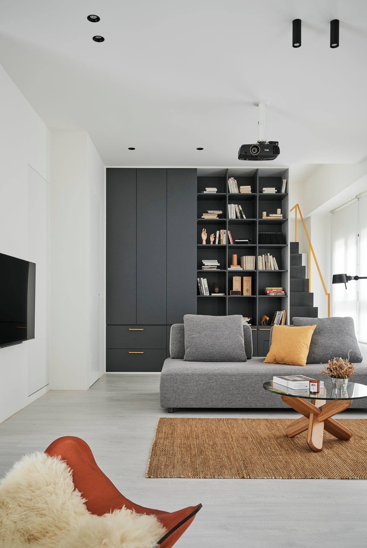 現代簡約風格室內設計家裝案例-客廳 現代簡約風格室內設計家裝案例-客廳