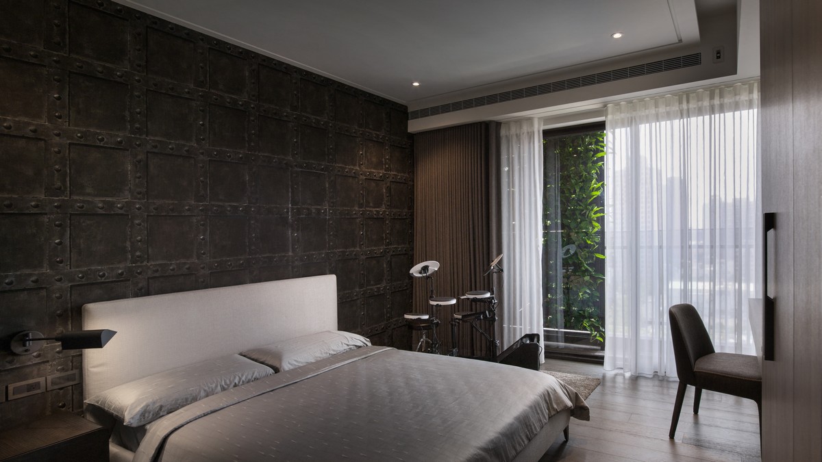 裝修公司現代輕奢風格室內裝修效果圖-臥室 裝修公司現代輕奢風格室內裝修效果圖-臥室