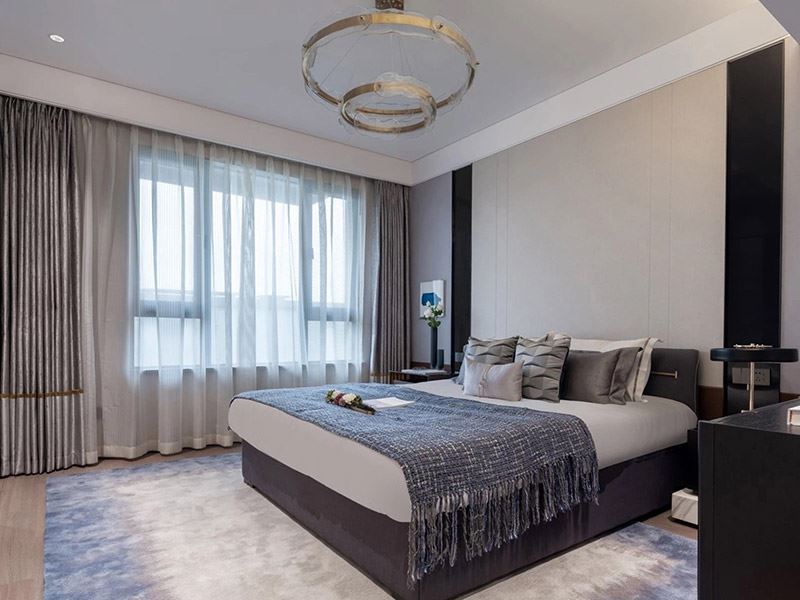 河源市鳳凰花園現代簡約風格三居室裝修案例