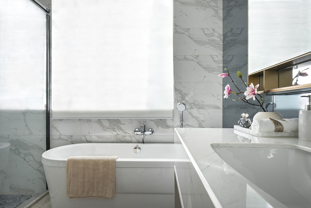 新中式風格家裝設計室內裝修效果圖-衛生間 新中式風格家裝設計室內裝修效果圖-衛生間