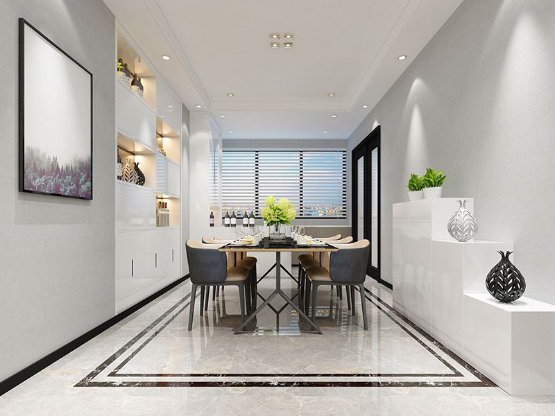 廣州市東風廣場現代簡約風格二居室裝修案例