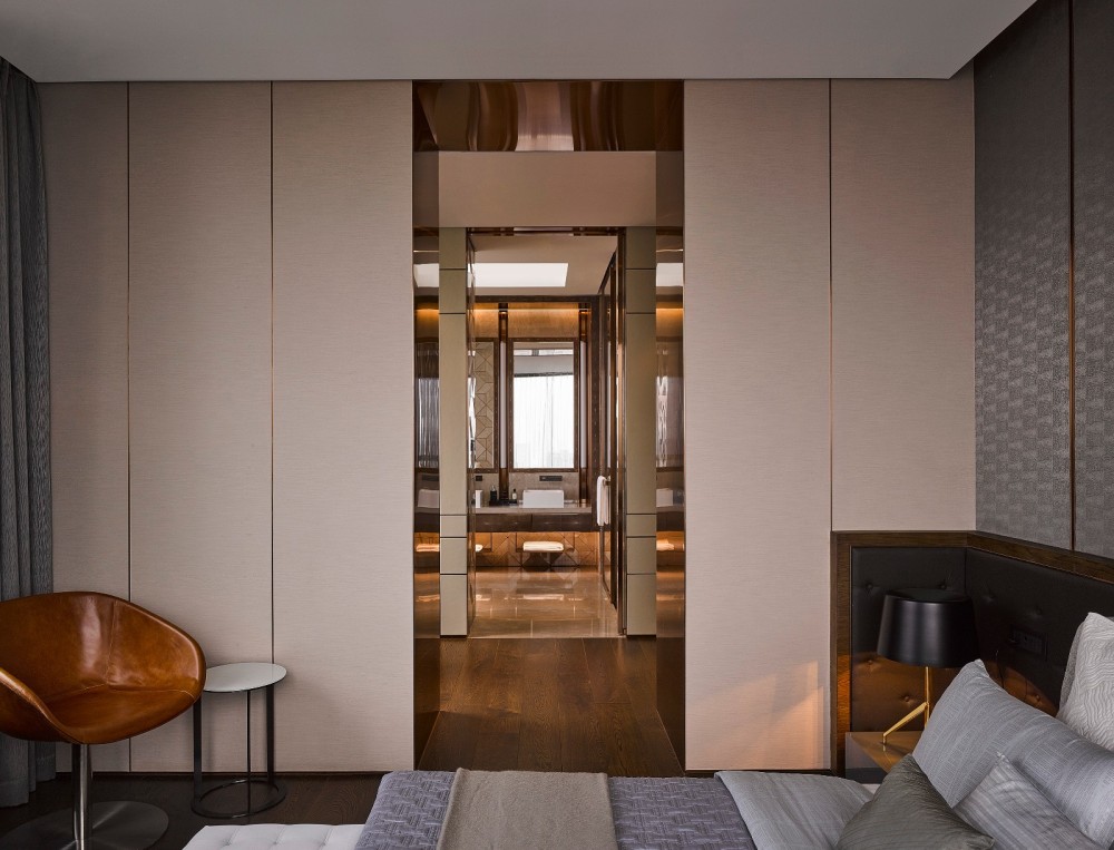 古典輕奢混搭風格室內設計家裝案例-主臥 古典輕奢混搭風格室內設計家裝案例-主臥