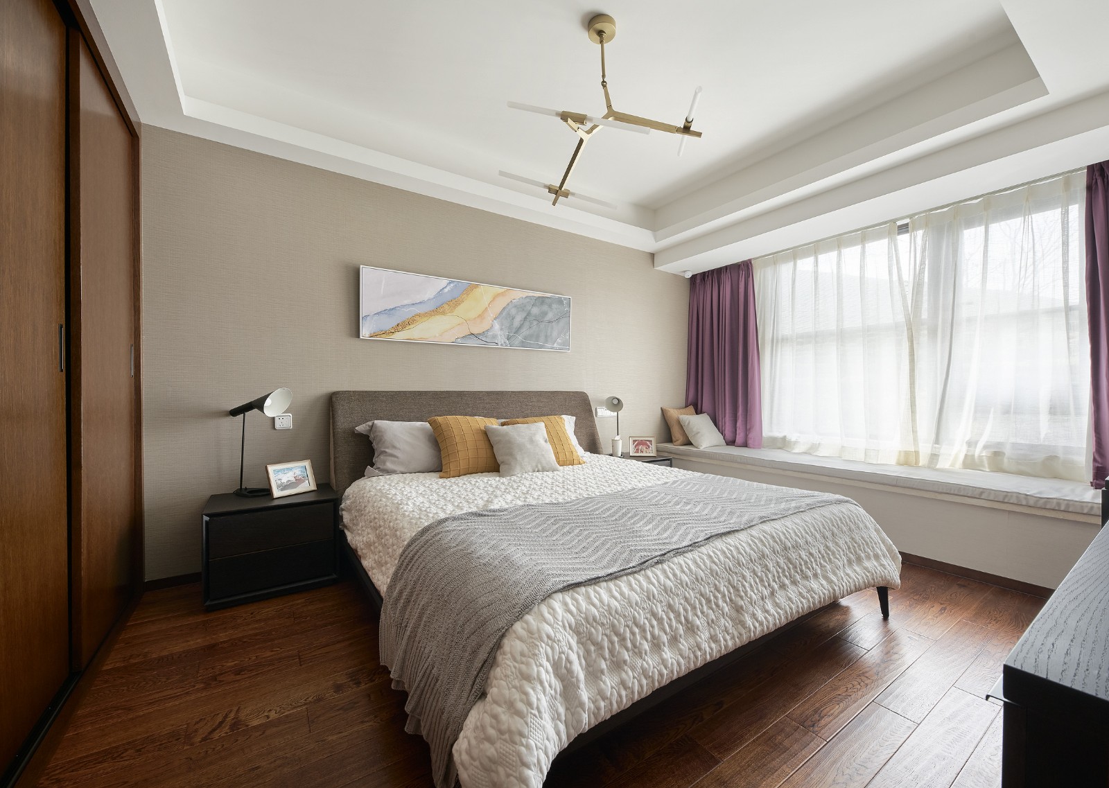 現代簡約風格室內裝修-主臥 現代簡約風格室內裝修-主臥