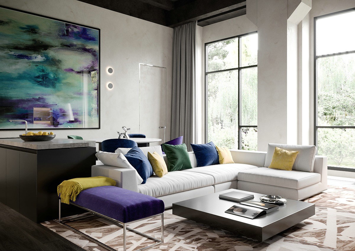 佛山裝修公司混搭風格室內裝修效果圖-客廳 佛山裝修公司混搭風格室內裝修效果圖-客廳