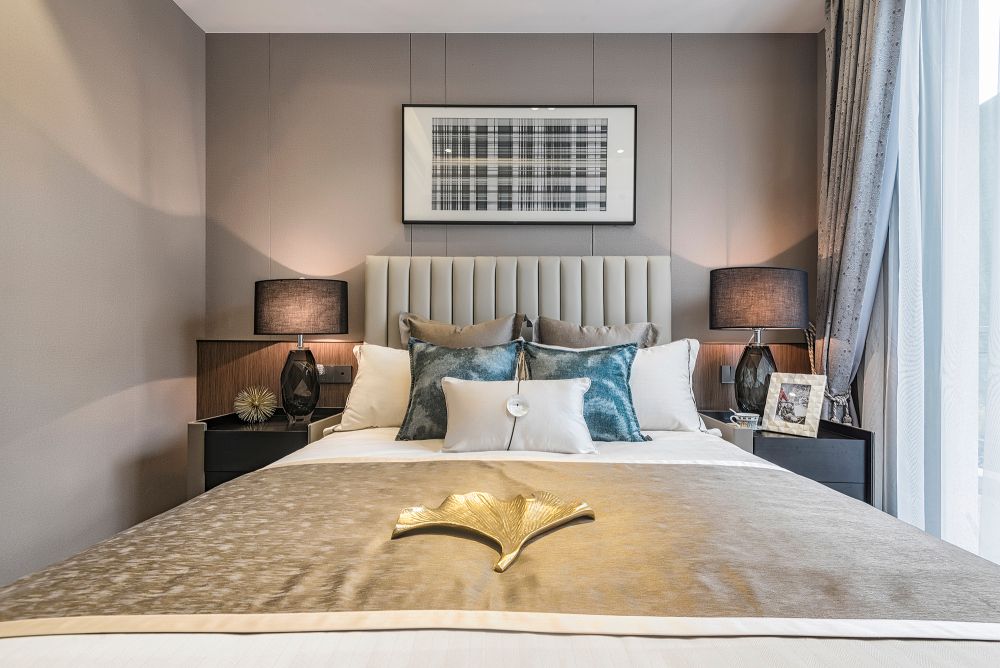 輕奢風格別墅設計家裝案例-次臥 輕奢風格別墅設計家裝案例-次臥