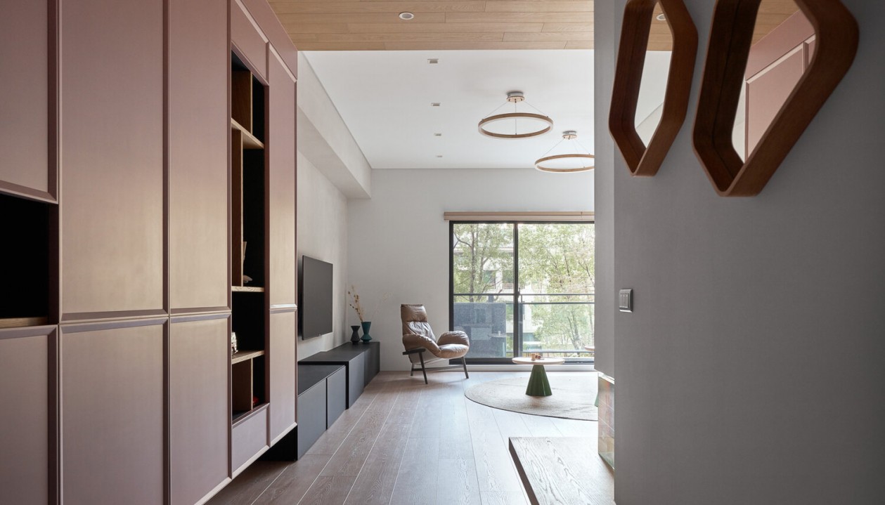 日式簡約原木風格室內設計家裝案例-玄關 日式簡約原木風格室內設計家裝案例-玄關