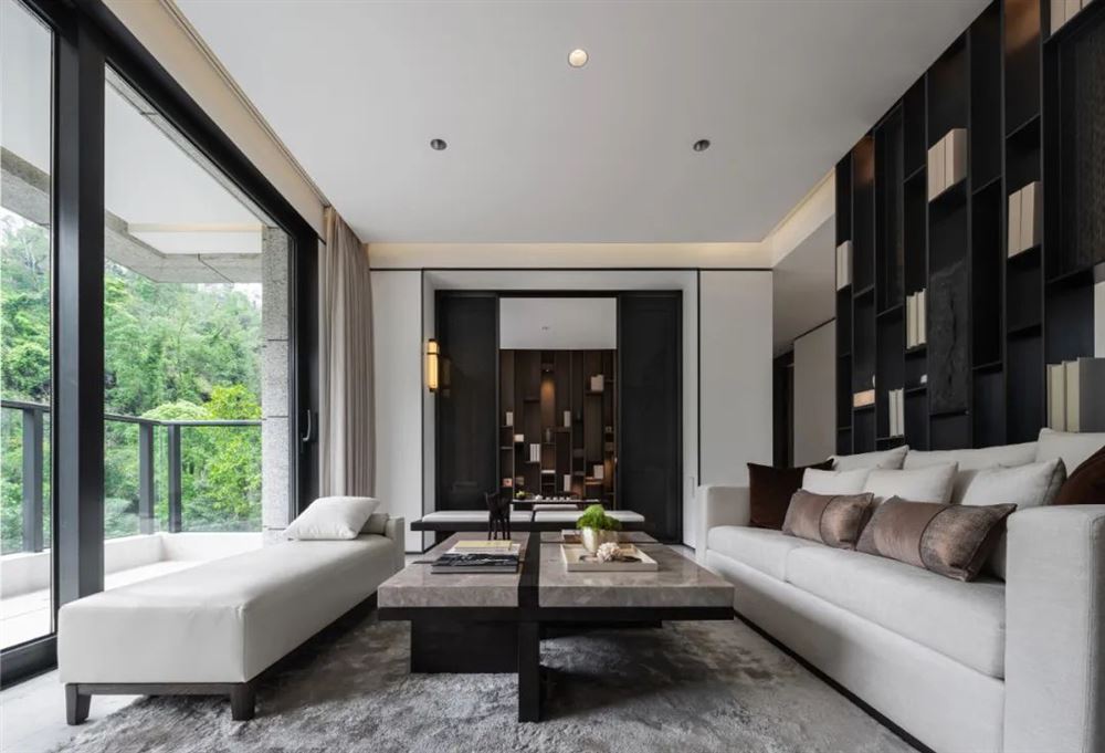 陽江市春州嘉樂華庭新中式風格復式裝修案例