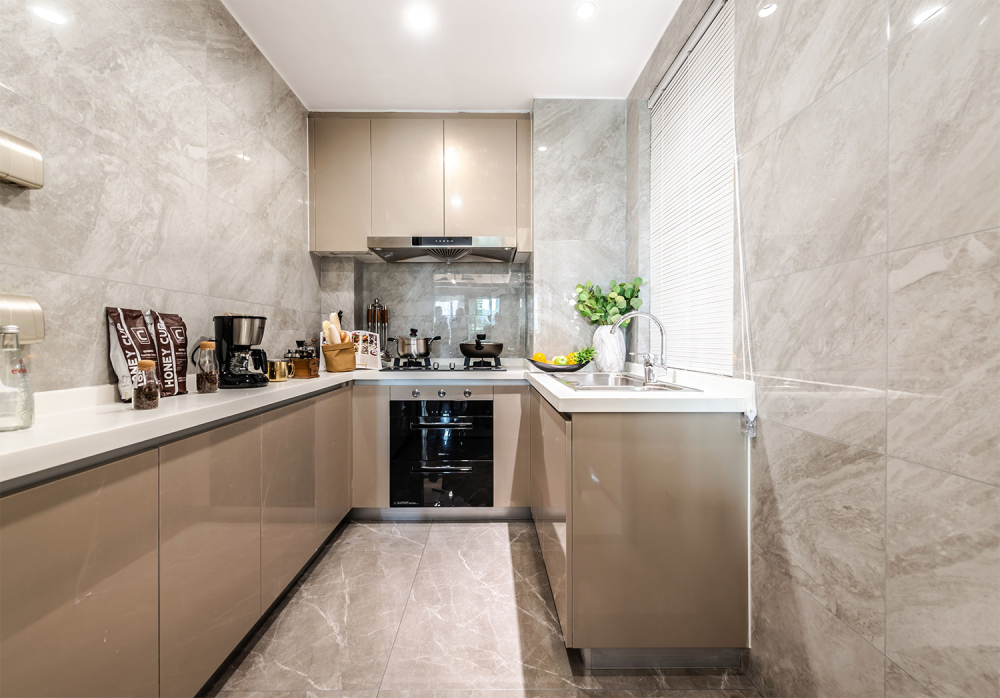 現代輕奢風格室內設計家裝案例-廚房 現代輕奢風格室內設計家裝案例-廚房