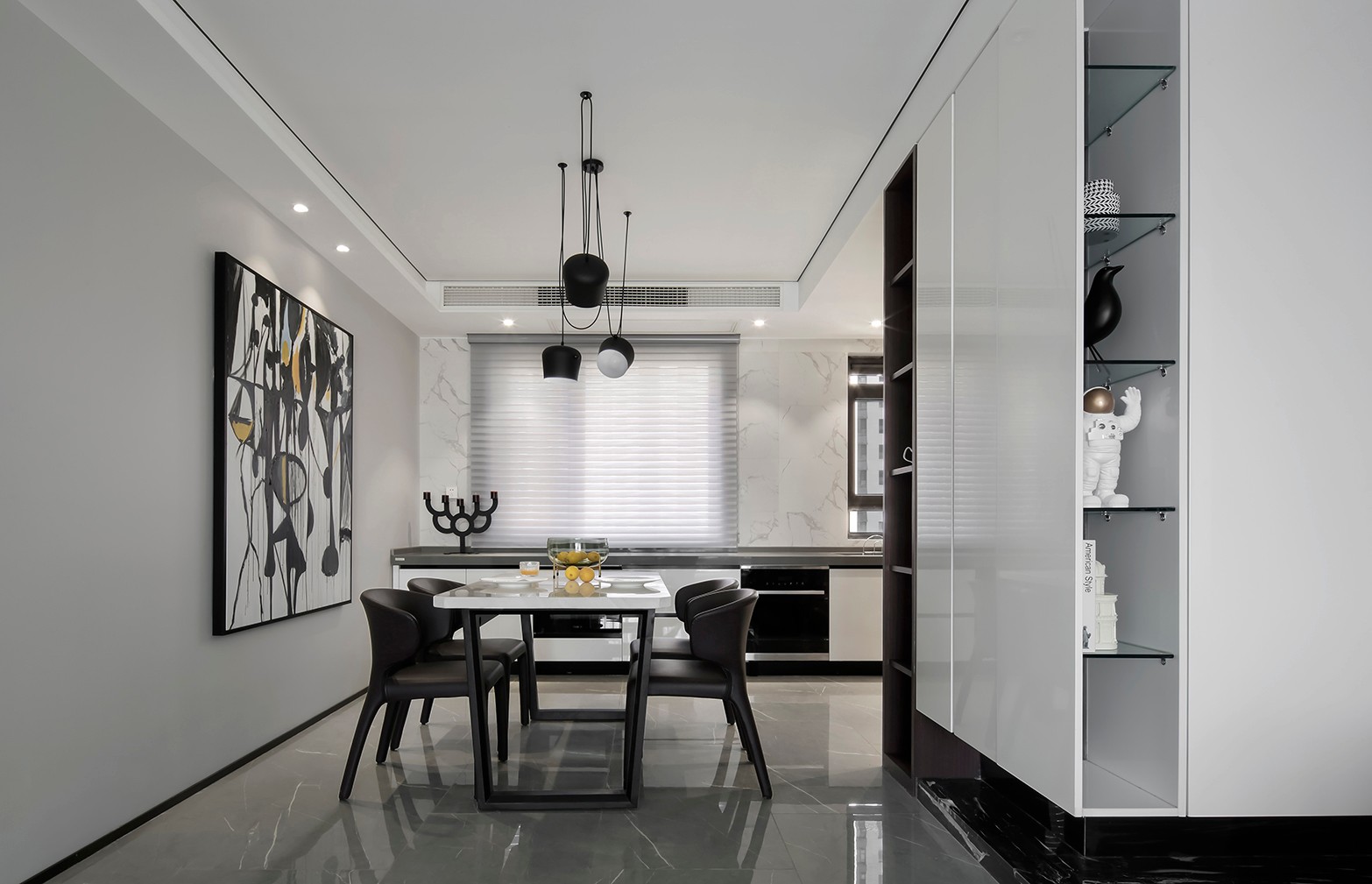 現代簡約風格家裝設計室內裝修效果圖-餐廳 現代簡約風格家裝設計室內裝修效果圖-餐廳