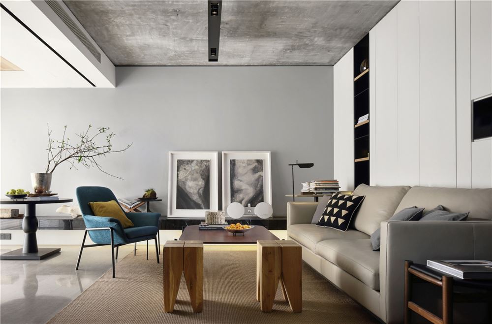 廣州市美林海岸花園現(xiàn)代簡(jiǎn)約風(fēng)格三居室裝修案例