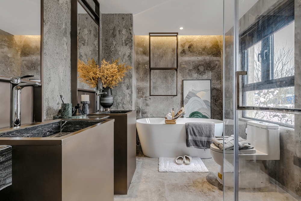 輕奢風格別墅設計家裝案例-衛生間 輕奢風格別墅設計家裝案例-衛生間