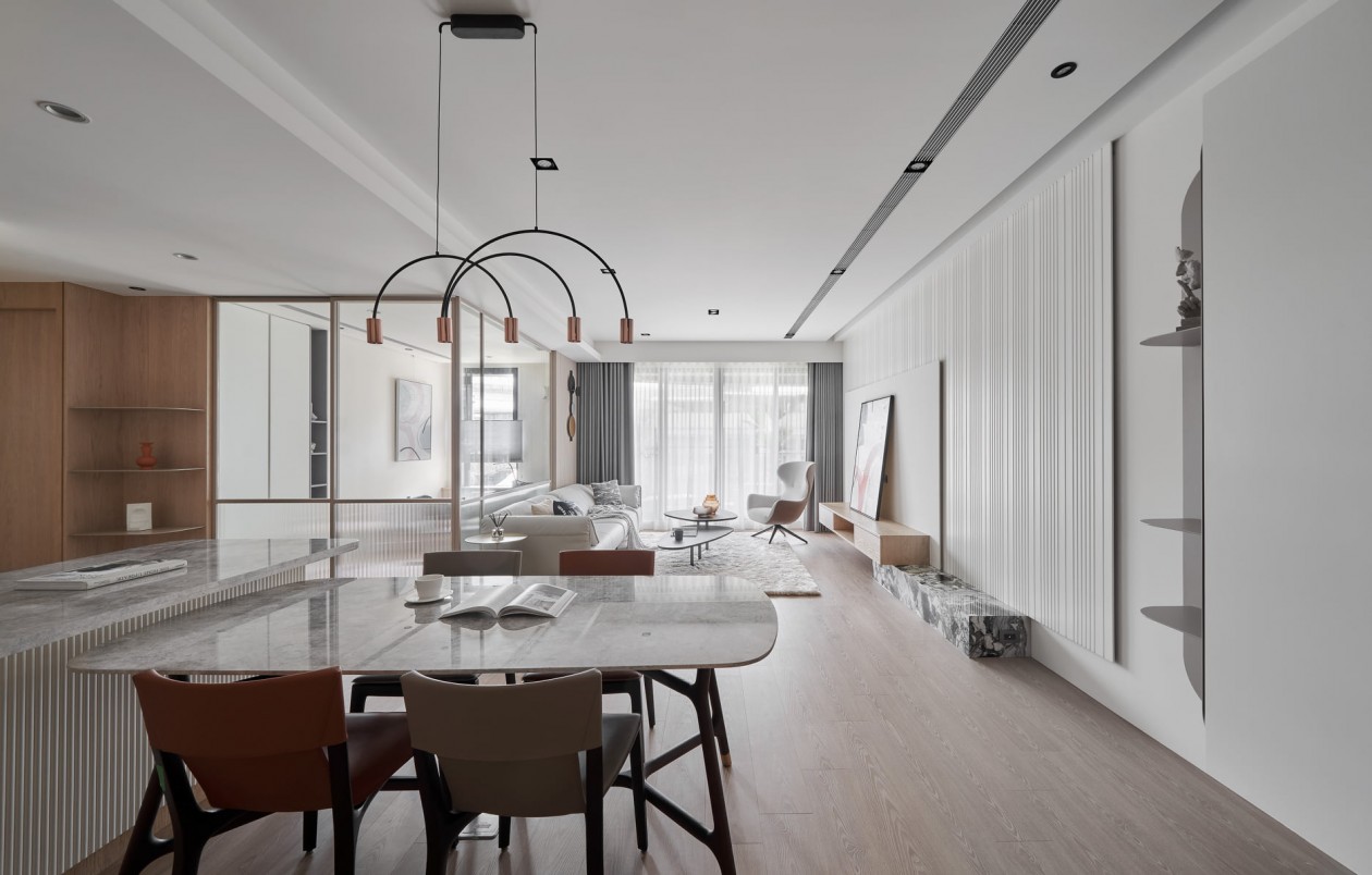 現代簡約風格室內設計家裝案例-餐廳 現代簡約風格室內設計家裝案例-餐廳