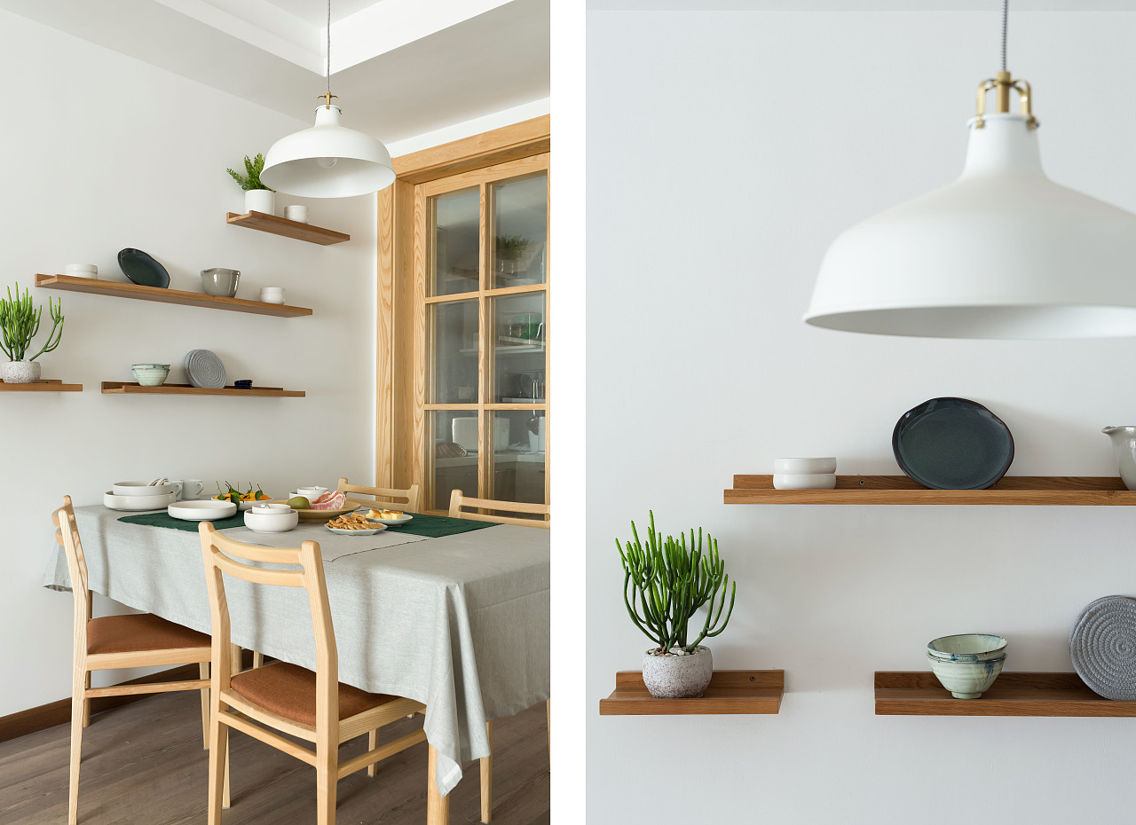 日式簡約風格家裝設計室內裝修效果圖-餐廳 日式簡約風格家裝設計室內裝修效果圖-餐廳