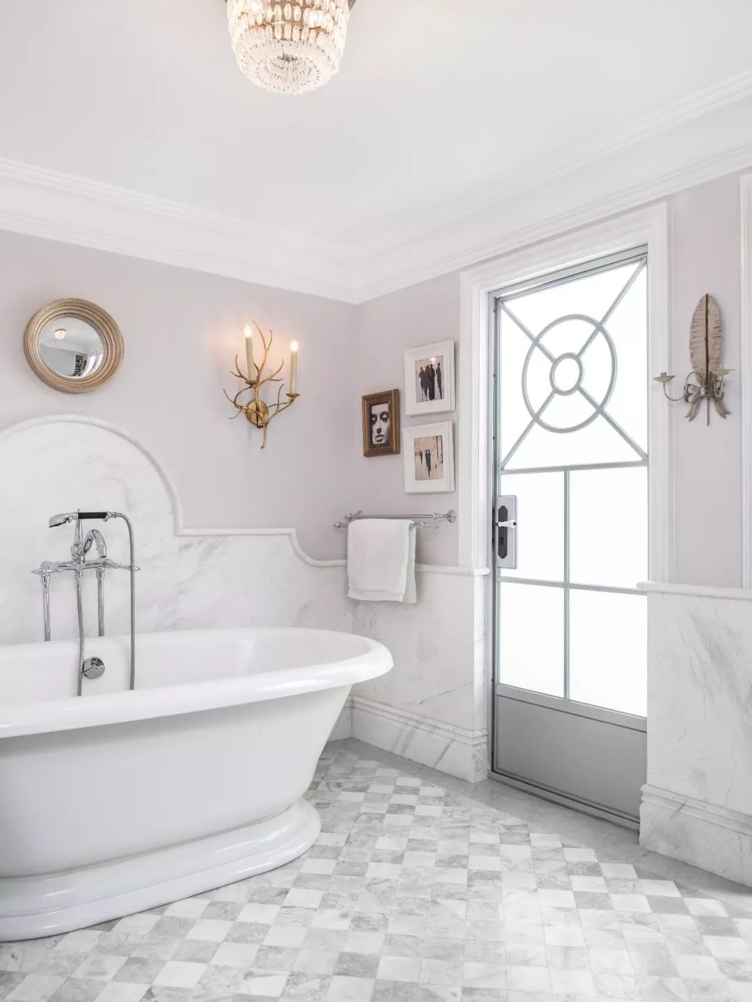 法式輕奢風格{家裝設計別墅裝修效果圖-衛生間 法式輕奢風格{家裝設計別墅裝修效果圖-衛生間