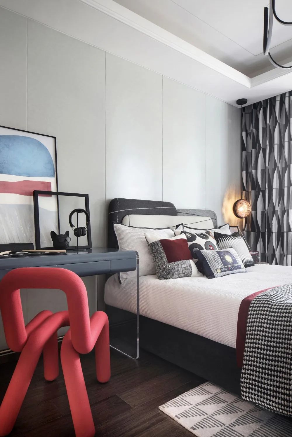 現代歐式風格室內設計家裝案例-兒童房 現代歐式風格室內設計家裝案例-兒童房