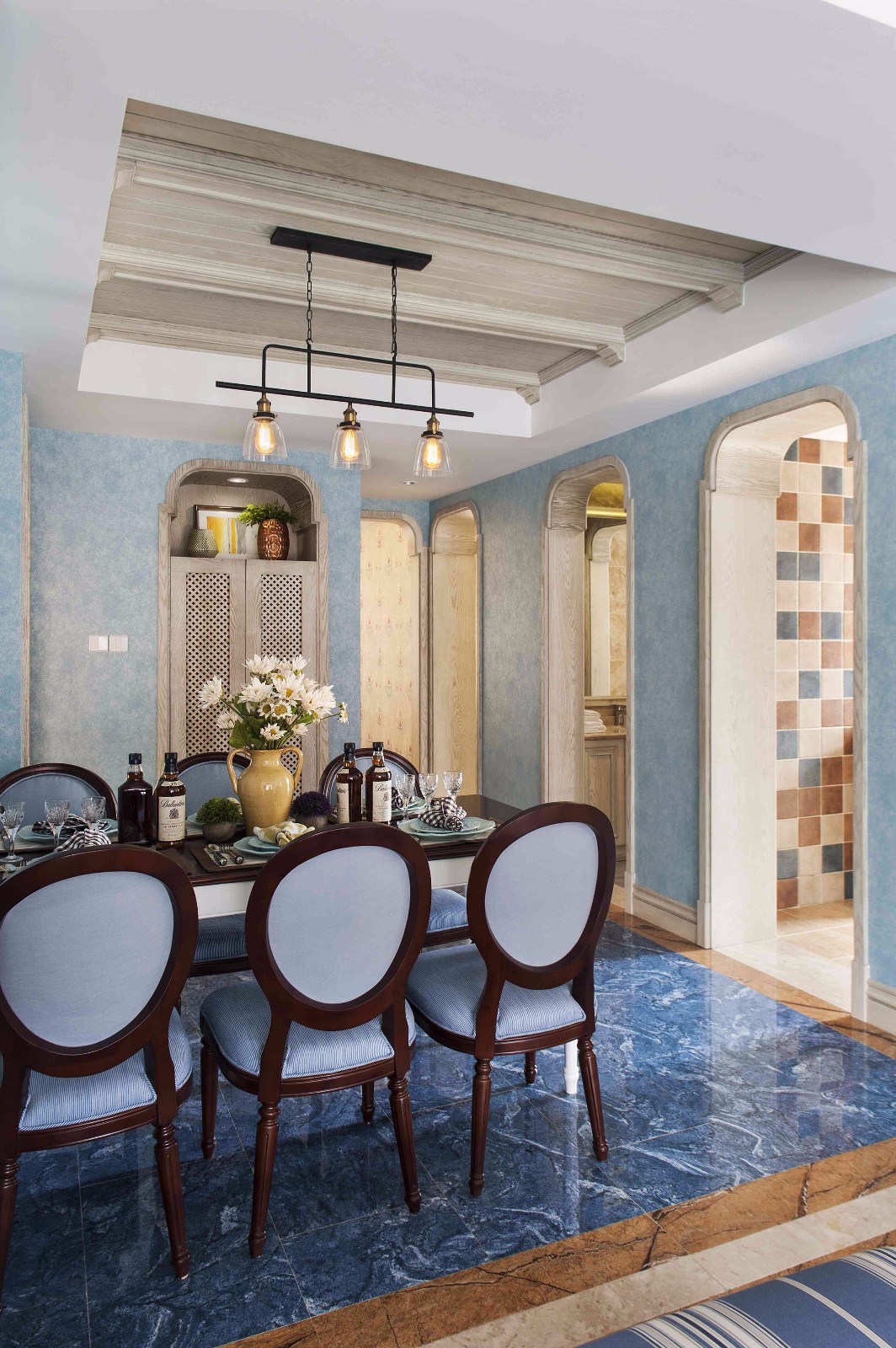 地中海風格家裝設計室內(nèi)裝修效果圖-餐廳 地中海風格家裝設計室內(nèi)裝修效果圖-餐廳