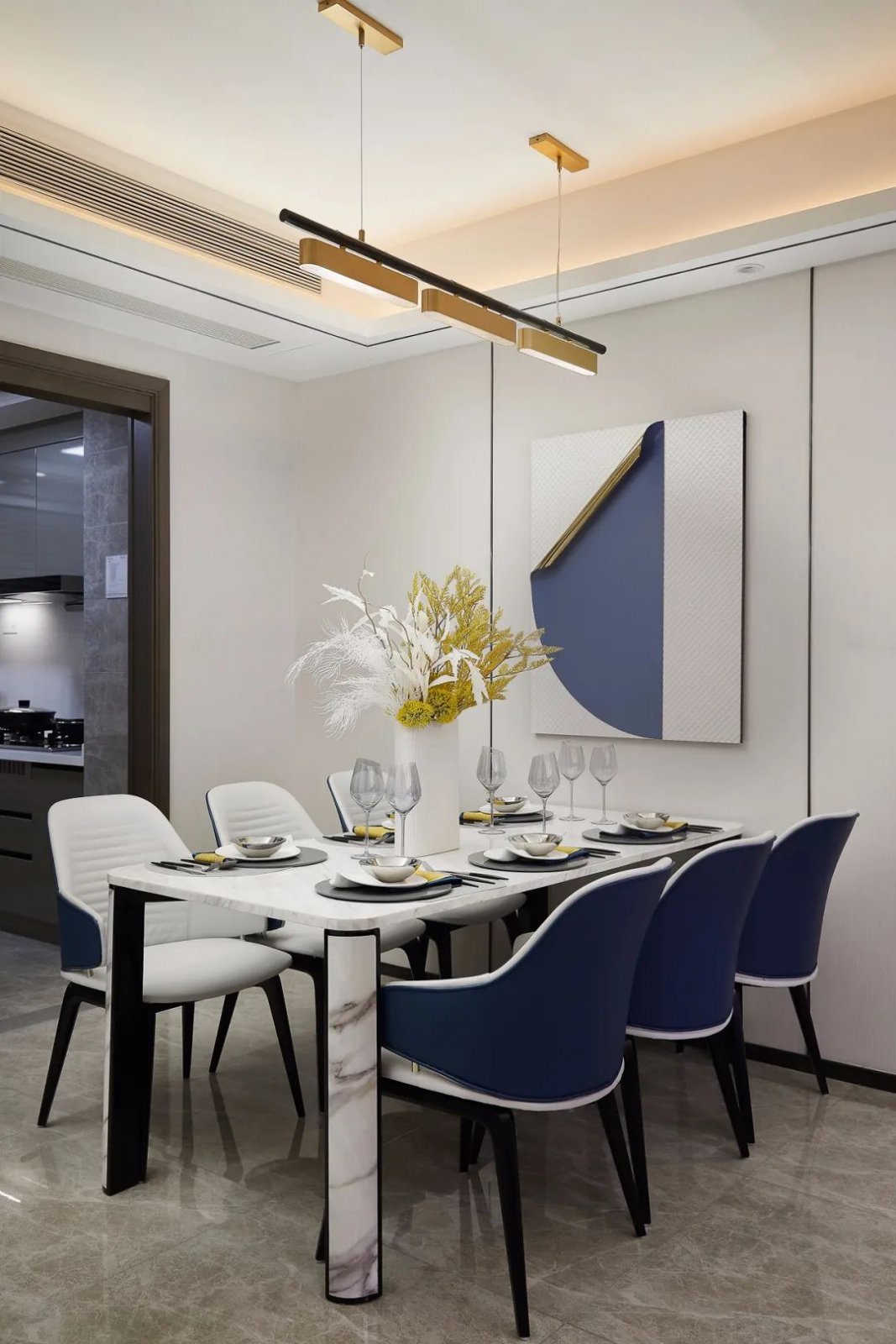 現代簡約風格室內設計家裝案例-餐廳 現代簡約風格室內設計家裝案例-餐廳
