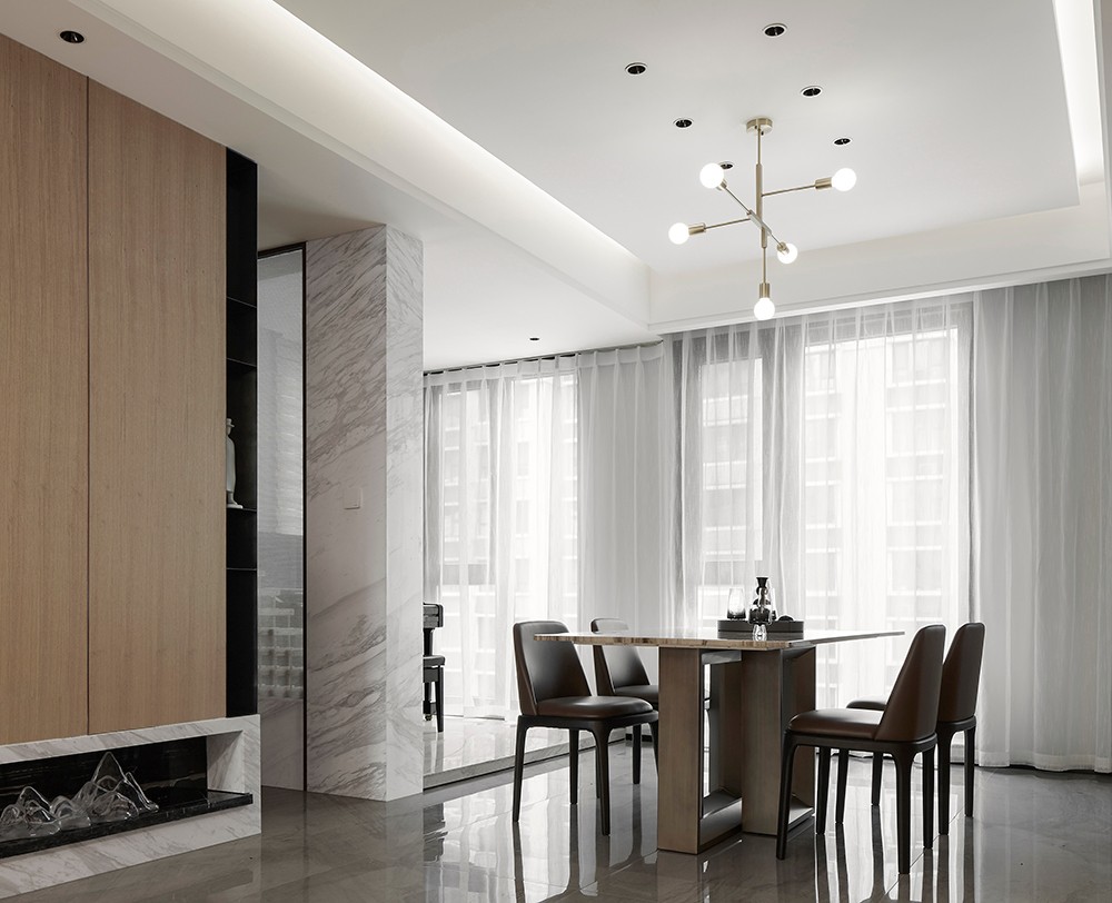 佛山裝修公司現代風格室內裝修效果圖-餐廳 佛山裝修公司現代風格室內裝修效果圖-餐廳