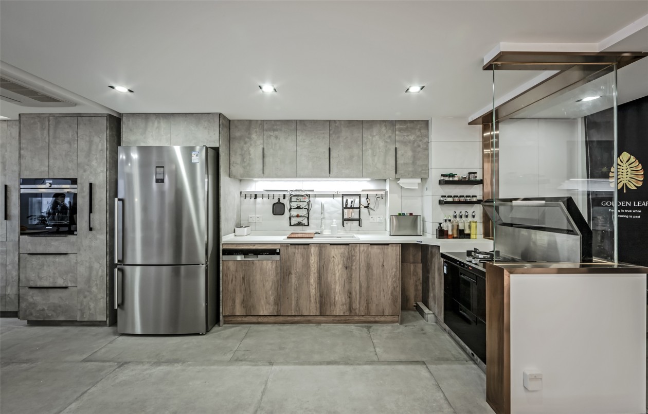 現(xiàn)代前衛(wèi)風格室內設計家裝案例-廚房 現(xiàn)代前衛(wèi)風格室內設計家裝案例-廚房