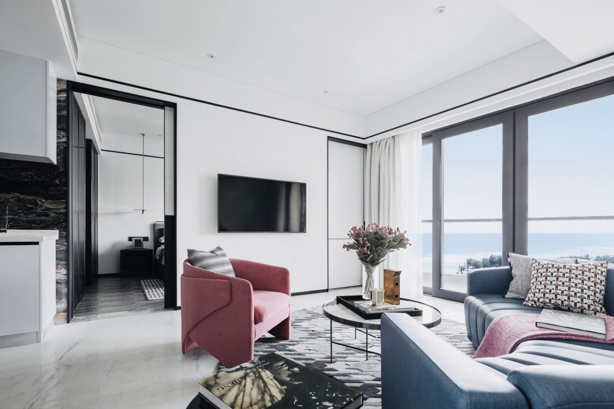 現(xiàn)代輕奢風(fēng)格室內(nèi)設(shè)計(jì)家裝案例-客廳電視背景墻 現(xiàn)代輕奢風(fēng)格室內(nèi)設(shè)計(jì)家裝案例-客廳電視背景墻