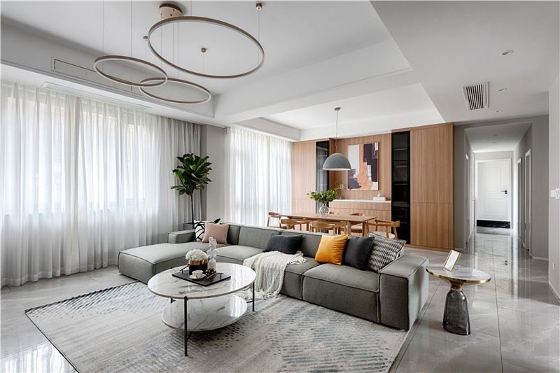 惠州市龍城一號北歐風格三居室裝修案例