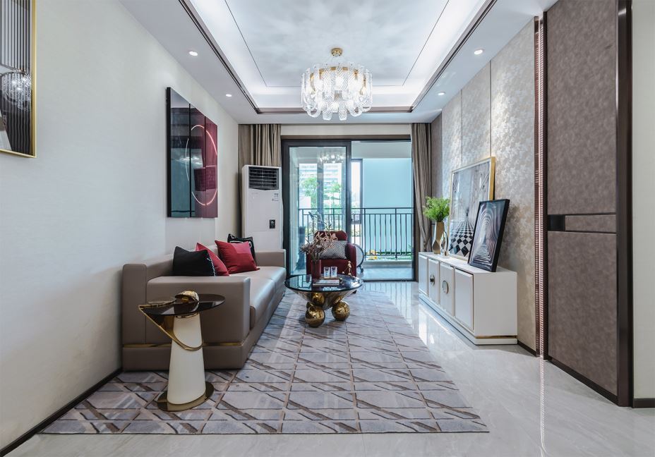 江門市碧桂園濱江壹號輕奢風(fēng)格三居室裝修案例