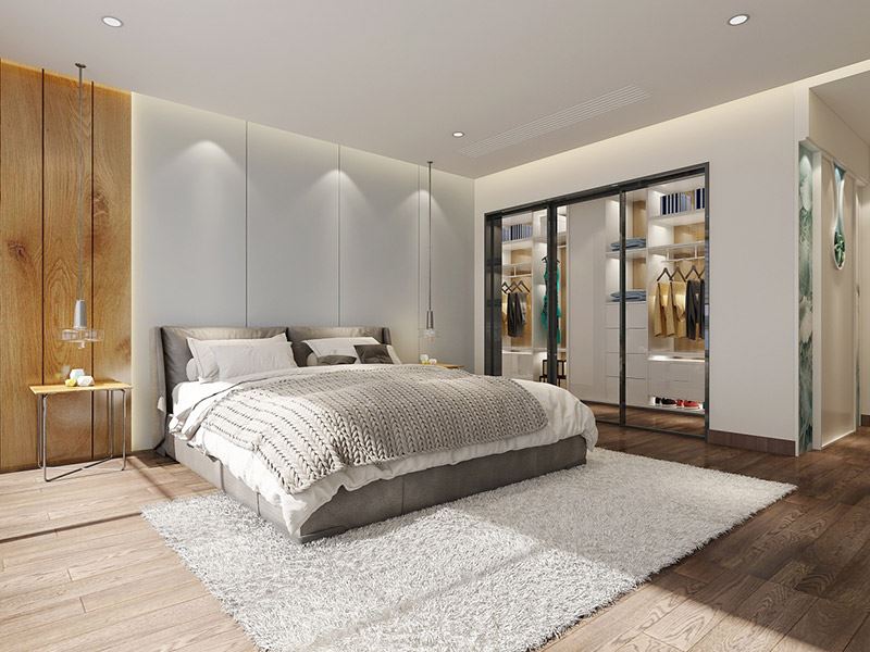 自貢市北街258號院現代簡約風格別墅裝修案例