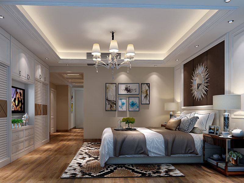 佛山市金地&middot;招商臻玥府現代簡約風格四居室裝修案例