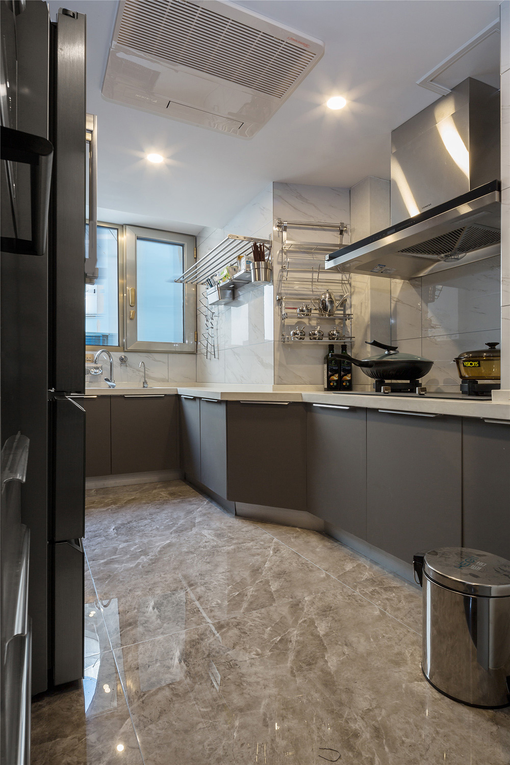 國悅九曲灣三居160平米輕奢風格室內裝修案例-廚房 國悅九曲灣三居160平米輕奢風格室內裝修案例-廚房