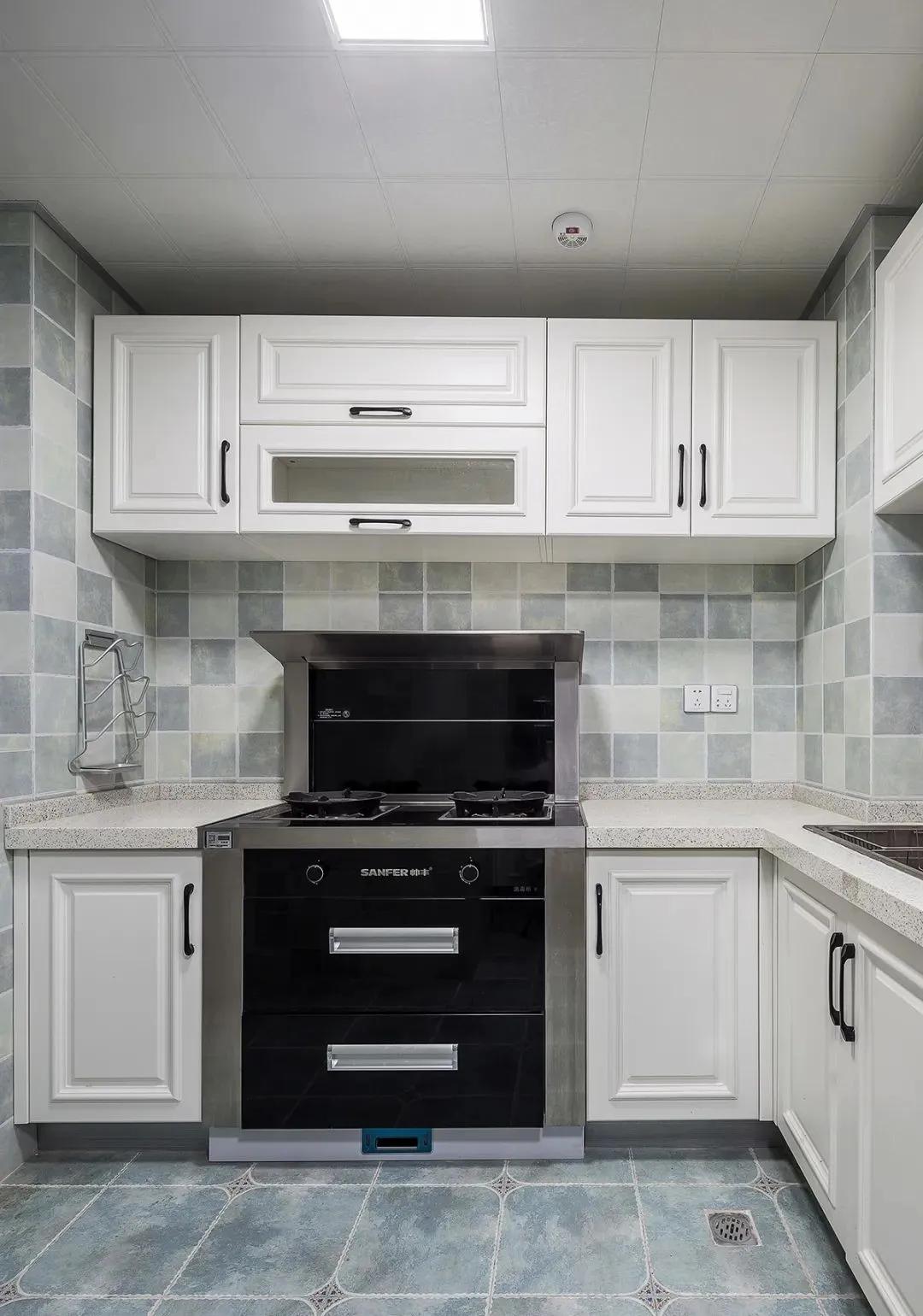 廣州裝修公司田園風格室內裝修效果圖-廚房 廣州裝修公司田園風格室內裝修效果圖-廚房