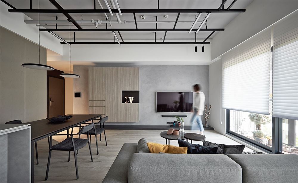 惠州市金葉華府北歐風格三居室裝修案例