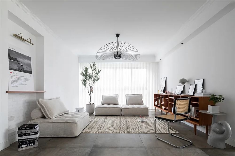 廣州市保利越秀天啟北歐風(fēng)格三居室裝修案例